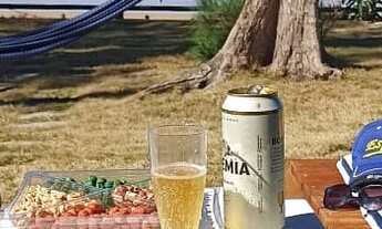 Imagem: Casa pé na Areia no canto direito em Geribá