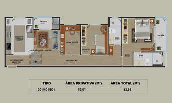 Imagem 7: APARTAMENTO RESIDENCIAL em PINHAIS - PR, CENTRO