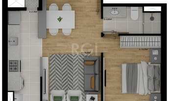 Imagem: Porto Alegre - Apartamento Padrão - Passo