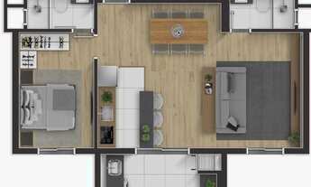 Imagem 6: APARTAMENTO com 1 dormitório à venda por R$ 315.900,00 no bairro Portão - CURITIBA / PR