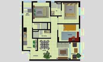 Imagem 2: Apartamento 3 quartos Rosarinho, Recife