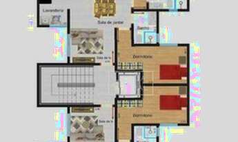 Imagem 6: Apartamento com 3 dormitórios e elevador e forma de pagamento diferenc à venda, 90 m² por