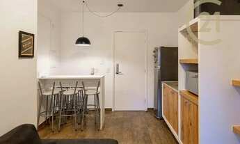 Imagem 3: Apartamento com 1 dormitório para alugar, 42 m² por R$ 3.550,51/mês - Bela Vista - São Pau