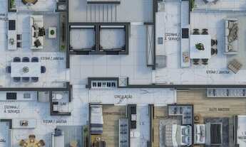 Imagem 5: APARTAMENTO com 3 dormitórios à venda por R$ 960.090,00 no bairro Água Verde - CURITIBA