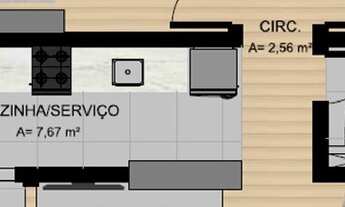 Imagem 5: APARTAMENTO com 1 dormitório à venda por R$ 1.344.456,00 no bairro Bigorrilho - CURITIBA