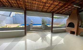 Imagem 3: Casa com 4 dormitórios para alugar, 320 m² por R$ 10.000,00/mês - Aldeia da Serra - Santan