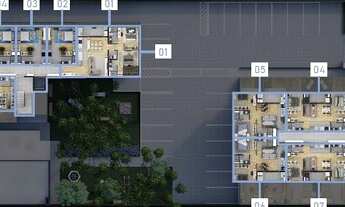 Imagem 2: APARTAMENTO com 2 dormitórios à venda por R$ 450.900,00 no bairro Santa Felicidade - CURIT