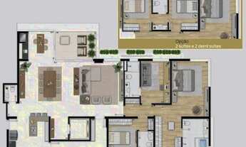 Imagem 3: APARTAMENTO com 3 dormitórios à venda por R$ 2.604.000,00 no bairro Alto da Glória - CURIT