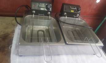 Imagem 6: Frigobar expositor suqueira fritadeira estufa para salgados