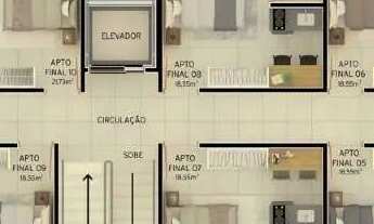 Imagem 5: Flat à venda, vagas rotativas, Intermares - Cabedelo/PB