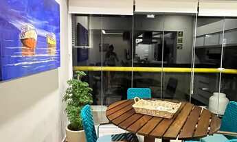 Imagem 4: Apto a Venda 2 dormitórios decorado 76 m² + 2 vagas pitangueiras GUARUJA SP