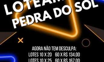 Imagem 2: Loteamento Pedra do Sol, lotes 200 m² e 250 m², até 60 vezes, em SantaLuz/Ba