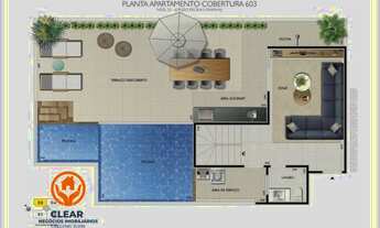 Imagem 5: VENDA-COBERTURA-205M²-4-QUARTOS-4-VAGAS-EM CONSTRUÇÃO-ABRIL-DE-2024-VARANDA-GOURMET-LAZER