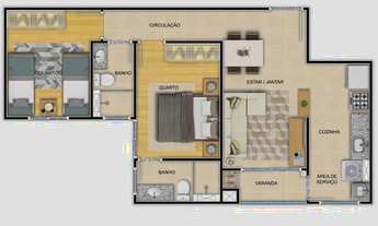 Imagem 4: APARTAMENTO com 2 dormitórios à venda por R$ 503.990,00 no bairro Bacacheri - CURITIBA / P