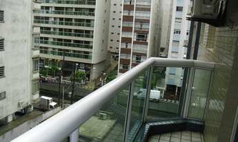 Imagem 2: Embaré 50m2 Praia-Lateral-Três Dormitórios-Sacada-Duas Vagas Demarc.Pacote 5. 500 - Santos