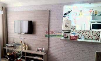 Imagem 1: Apartamento com 2 dormitórios à venda, 49 m² por R$ 255.000 - Parque São Vicente - Mauá/SP