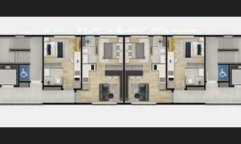 Imagem 6: APARTAMENTO com 1 dormitório à venda por R$ 397.147,00 no bairro Batel - CURITIBA / PR