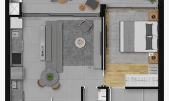 Imagem 7: APARTAMENTO com 2 dormitórios à venda por R$ 1.175.032,00 no bairro Batel - CURITIBA / PR