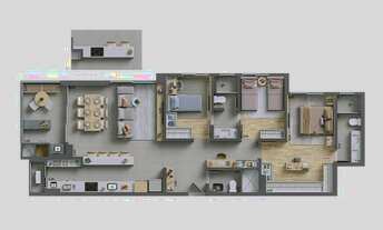 Imagem 6: COBERTURA com 3 dormitórios à venda por R$ 2.455.663,00 no bairro Cidade Industrial - CURI