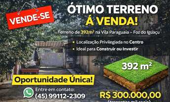 Imagem: Terreno 392m² no Centro de Foz do Iguaçu