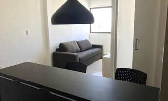 Imagem 7: Apartamento totalmente mobiliado, internet, tem 34m² com 1 quarto 1 vaga em Espinheiro - R