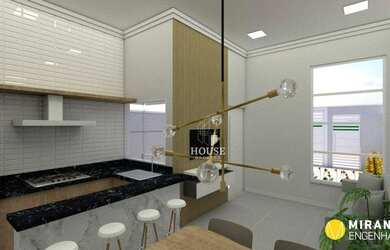 Imagem 2: Casa com 2 dormitórios à venda, 56 m² por R$ 215.000,00 - Jardim Santa Madalena - Mogi Gua