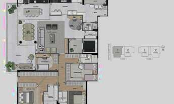 Imagem 3: APARTAMENTO com 3 dormitórios à venda por R$ 2.954.359,57 no bairro Ahú - CURITIBA / PR