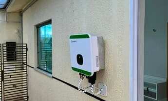 Imagem 5: Casa com energia solar. 3 quartos sendo 1 suíte