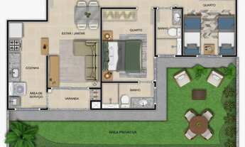 Imagem 5: APARTAMENTO com 2 dormitórios à venda por R$ 503.990,00 no bairro Bacacheri - CURITIBA / P