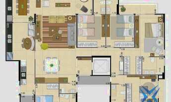 Imagem 5: Apartamento à venda, 152 m² por R$ 1.490.000,00 - Engenheiro Luciano Cavalcante - Fortalez