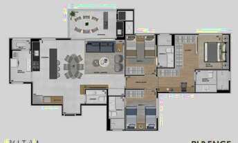 Imagem 2: APARTAMENTO com 3 dormitórios à venda com 229.02m² por R$ 1.619.259,32 no bairro Água Verd