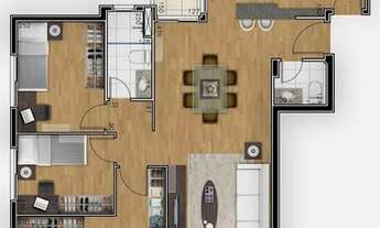 Imagem 5: APARTAMENTO com 2 dormitórios à venda por R$ 736.000,00 no bairro Ahú - CURITIBA / PR