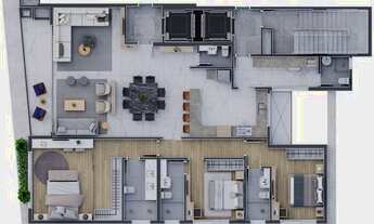 Imagem 2: APARTAMENTO com 3 dormitórios à venda por R$ 2.479.152,00 no bairro Batel - CURITIBA / PR