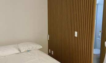 Imagem 3: Apartamento com 1 dormitório para alugar, 37 m² por R$ 2.824,52/mês - Jardim Aquarius - Sã