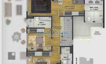 Imagem 4: Cobertura Duplex em Curitiba