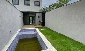 Imagem 2: Casa contemporânea 3 quartos 1 suite com piscina condomínio Grand Park Campo Grande RJ