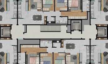 Imagem 5: APARTAMENTO com 2 dormitórios à venda por R$ 1.122.438,00 no bairro Cabral - CURITIBA / PR