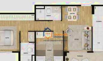 Imagem 3: Apartamento com 2 dormitórios à venda, 49 m² por R$ 597.000,00 - Jardim Sao Paulo(Zona Nor