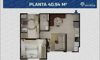Imagem 7: SLN- Imóvel para venda com 40 metros quadrados com 2 quartos em Miritiua - São José de Rib