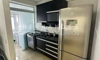 Imagem 3: Apartamento para locação em Alphaville! 1 quarto, 1 suíte, 2 salas, 1 vaga, 49m²