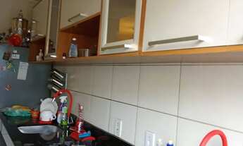 Imagem 3: Apartamento com: 2 quartos, sala e copa integrada, cozinha, banheiro e garagem