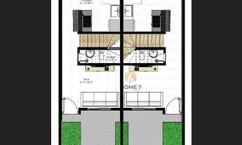 Imagem 3: Sobrado à venda, 77 m² por R$ 310.000,00 - Sítio Cercado - Curitiba/PR