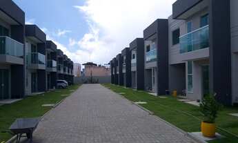 Imagem 2: Ultimas unidades casa de condomínio possui 115 metros, 3 suites. pequeno quintal