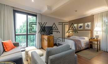 Imagem 2: Projeto assinado por Ruy Ohtake. 01 dormitório, cozinha completa, apartamento totalmente m