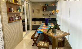 Imagem 5: Maravilhoso apartamento no Canto do Forte, andar alto ,varanda gourmet, sala 03 ambientes