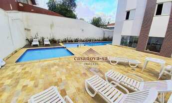 Imagem 2: Apartamento com 3 dormitórios para alugar, 90 m² por R$ 3.274,00/mês - Campestre - Santo A