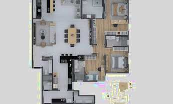 Imagem 4: APARTAMENTO com 3 dormitórios à venda por R$ 2.112.056,50 no bairro Centro - CURITIBA / PR