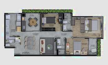 Imagem 4: APARTAMENTO com 2 dormitórios à venda por R$ 962.843,38 no bairro Água Verde - CURITIBA