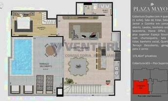 Imagem: Apartamento 3 Quartos 1 suíte - Centro