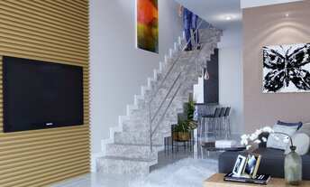 Imagem 3: Residencial Girassol - 04 Casas acabamento impecável! 300mts Praia Santa Mônica